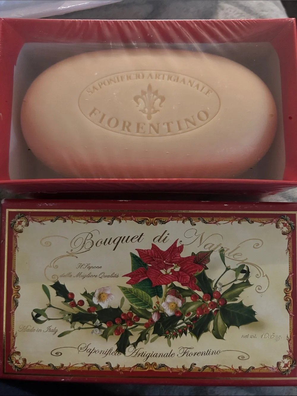 Pink Bath Soap – Saponificio Artigianale Fiorentino Bouquet di Natale  10.5 oz